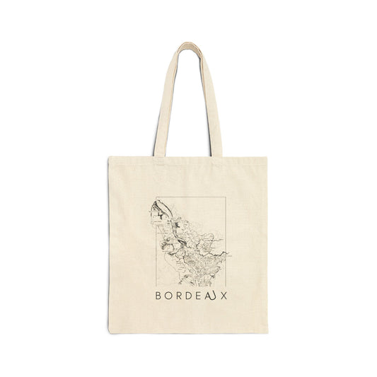 Bordeaux  - Cotton Tote Bag