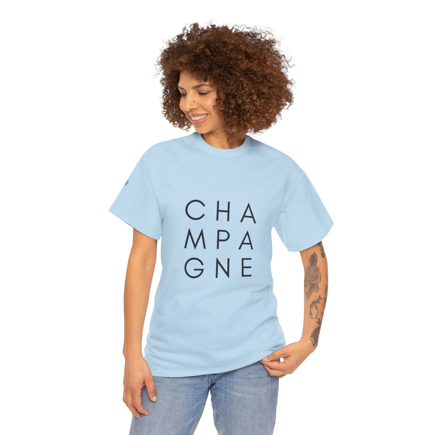 Champagne - Unisex Heavy Cotton Tee